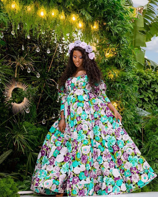 Did Dorah Mwima Wear kitenge for her Baby bump Trillion Looks Store