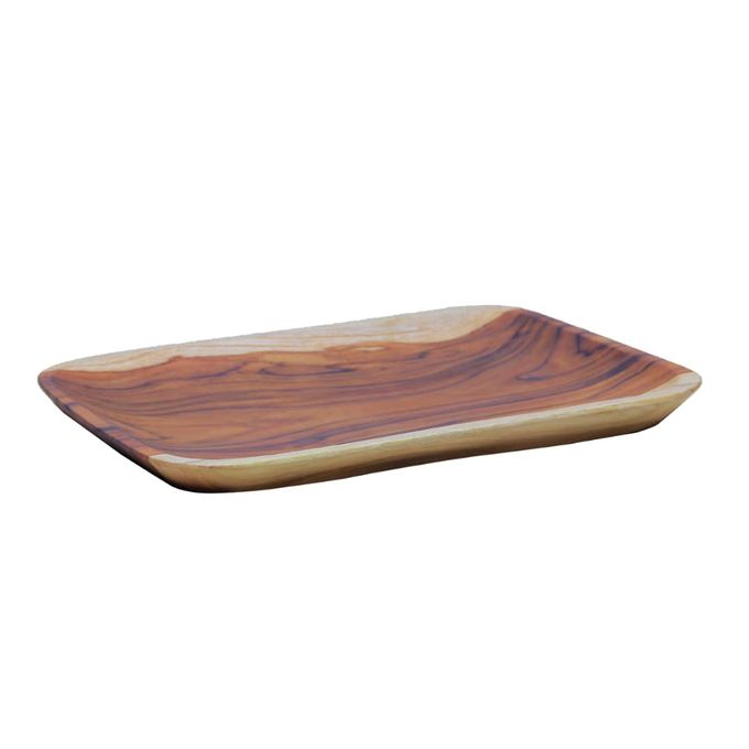 Wooden Rectangular Food Platter