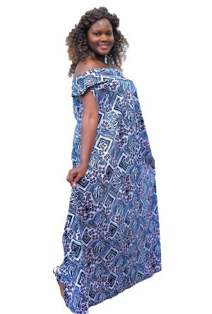 Kitenge Long dress 01